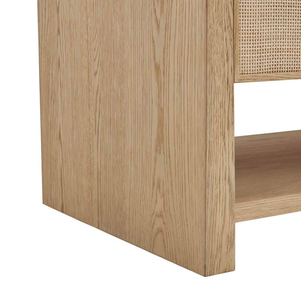 James Martin Vanities Solene 48-Inch Single Bath Vanity Cabinet Without Top in Seaside Oak
