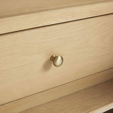 James Martin Vanities Solene 48-Inch Single Bath Vanity Cabinet Without Top in Seaside Oak