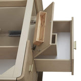 James Martin Vanities Lucian 48" Pebble Oak Bathroom Vanity Cabinet Without Top