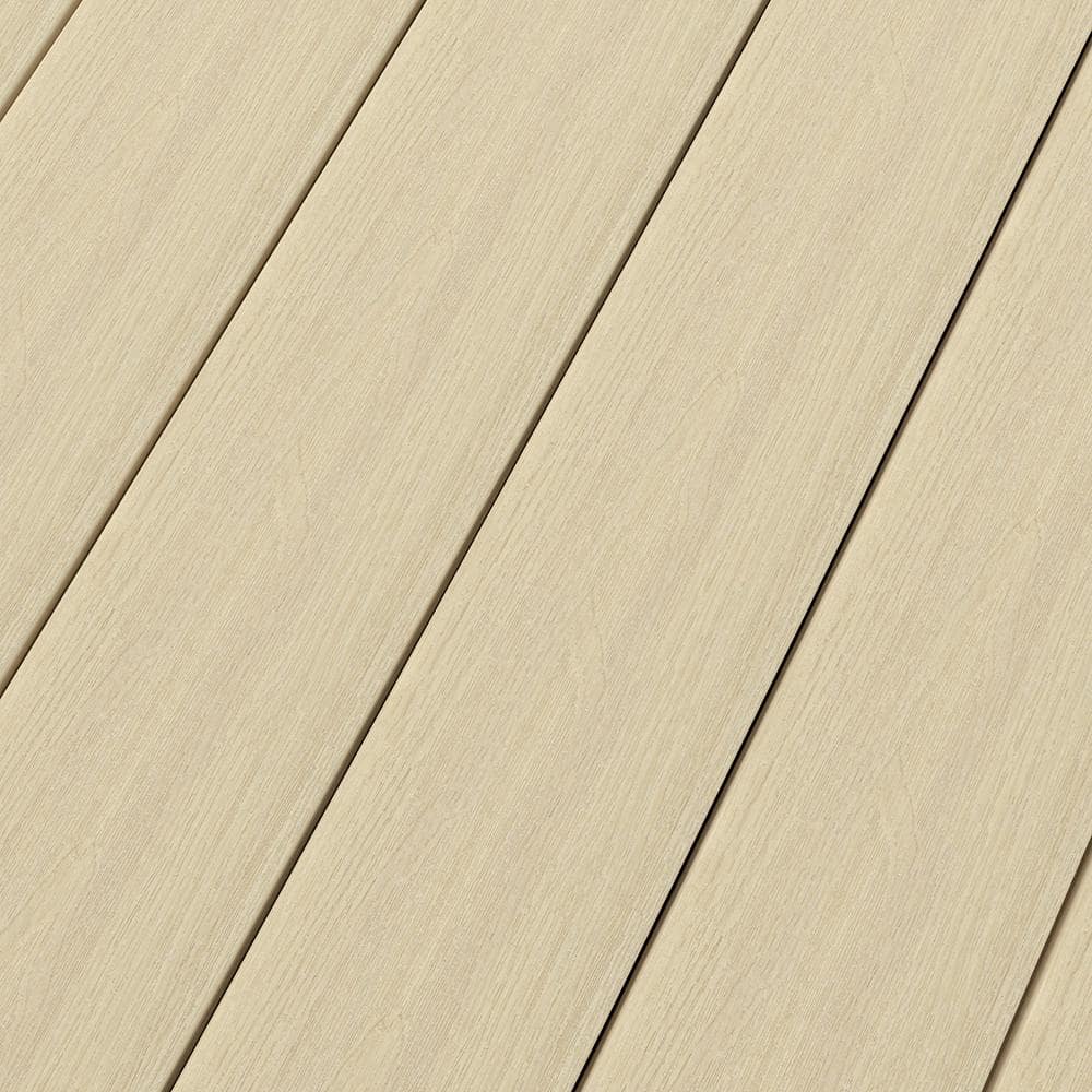 NewTechWood 1 in. x 6 in. x 8 ft. Japanese Cedar Solid with Groove Composite Decking Board, UltraShield Natural Magellan
