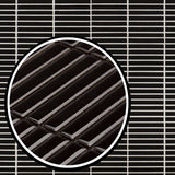 Kai Black Glossy Porcelain Mosaic Tile - 1x4" Tri-Stacked
