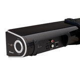 JENSEN Wall Mountable 2.1-Channel Bluetooth Sound Bar Speaker with Built-In Subwoofer