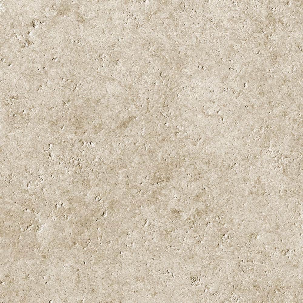 Sample – Pietra Jerusalem Beige 6 in. x 6 in. x 0.75 in. Stone-Look Porcelain Paver