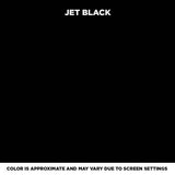 Masonite 32 in. x 80 in. 9 Lite Left-Hand Inswing Painted Steel Prehung Exterior Door with Brickmold, Jet Black