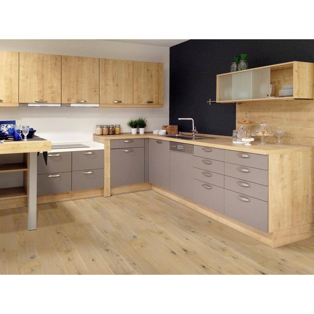 A&A Surfaces Woodridge Jolie Oak 0.28 in. x 6.5 in. Waterproof Wire Brushed Engineered Hardwood Flooring (1040.16 sq. ft./pallet)