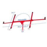 Kahomvis 11 ft. Professional Drywall Panel Hoist, 150 lbs. Load Capacity