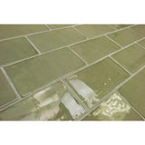 Ivy Hill Tile Catalina Kale 3 in. x 6 in. x 8 mm Polished Ceramic Subway Wall Tile (5.38 sq.ft./case)