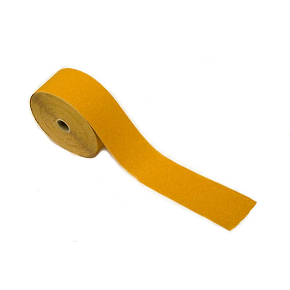 Karebac 2-3/4 in. Gold PSA Roll 180 Grit Stearated Aluminum Oxide, 25 Meters