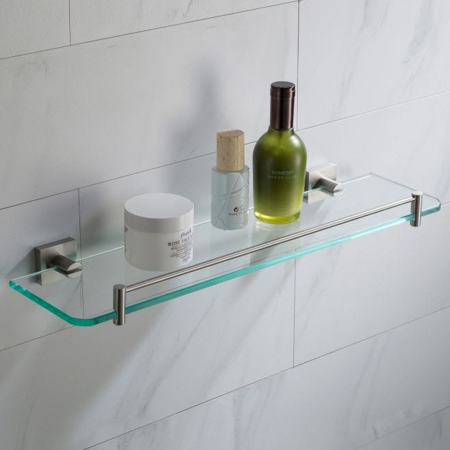 KRAUS Ventus 20 in. Bathroom Shelf in Brushed Nickel