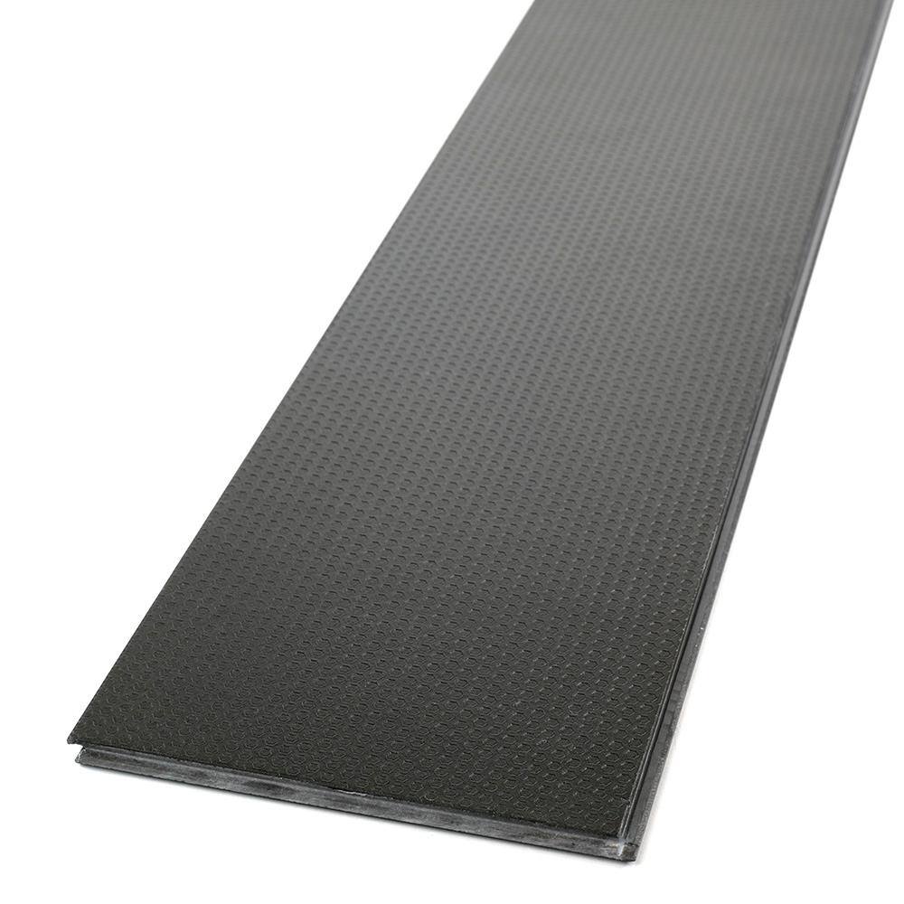 Sure+ Khaki Brown Oak White Oak 1/4 in. T x 6.5 in. W Click Lock Wire Brushed Engineered Hardwood Flooring (21.7 sq.ft./case)