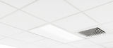 Armstrong Ceilings 24-in x 24-in KITCHEN ZONE White Smooth 15/16-in Drop Acoustic Panel Ceiling Tiles, 16-Pack
