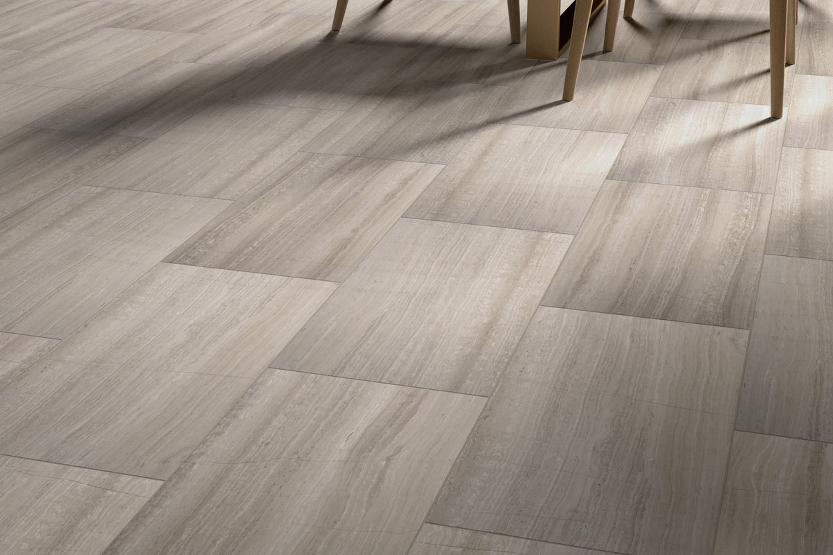 Emser METRO Cream Natural Stone Limestone Border Tile, Honed (10-in x 13-in)