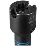 Klein Tools NRHD4 1/2 in. Square Drive 4-in-1 Square Impact Socket with 7/16 in. Hex Quick-Change Adapter