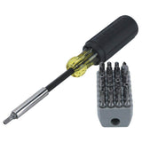 Klein Tools Magnetic Screwdriver with 32 Tamperproof Bits, Model 32510