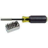 Klein Tools Magnetic Screwdriver with 32 Tamperproof Bits, Model 32510