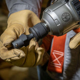 Klein Tools NRHDA Impact Socket Adapter, 7/16 in Hex Quick-Change
