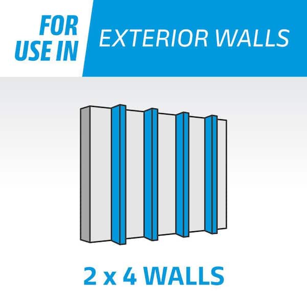 Knauf Kraft Faced Batten Insulation R-15, 3-1/2" x 15" x 93"