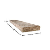 Knauf Insulation EcoBatt R-11 Unfaced Fiberglass Insulation Batts, 3.5 in. x 24 in. x 96 in., 256 sq. ft. (4 Bags)