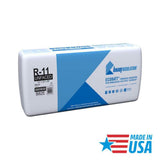 Knauf Insulation EcoBatt R-11 Unfaced Fiberglass Insulation Batts, 3.5 in. x 24 in. x 96 in., 256 sq. ft. (4 Bags)