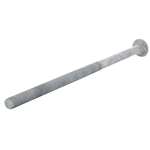 Hillman 1/4 in. x 4 in. Hot Dipped Galvanized Steel Carriage Bolt, 100-Pack