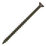 KTX Cutter #8 x 3 in. Ultra Guard Square Drive Flat-Head Coarse Thread with Nibs Double Auger Wood Deck Screws (1000 per Box)