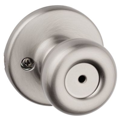 Kwikset Tylo Satin Nickel Privacy Door Knob – Universal Handing