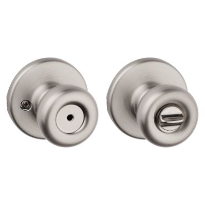 Kwikset Tylo Satin Nickel Privacy Door Knob – Universal Handing