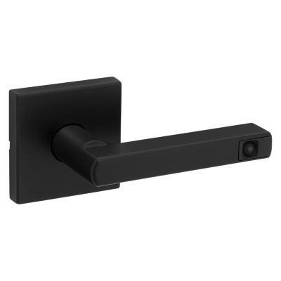 Kwikset Halifax Matte Black Passage Lever, Right or Left Handed