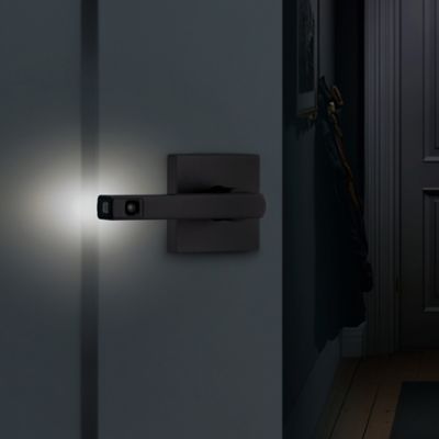 Kwikset Halifax Matte Black Passage Lever, Right or Left Handed