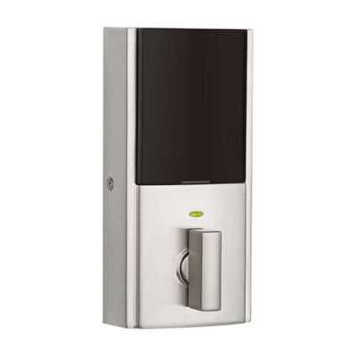 Kwikset SmartCode 914 Z-Wave Contemporary Single Cylinder Electronic Deadbolt, Satin Nickel, SmartKey Security