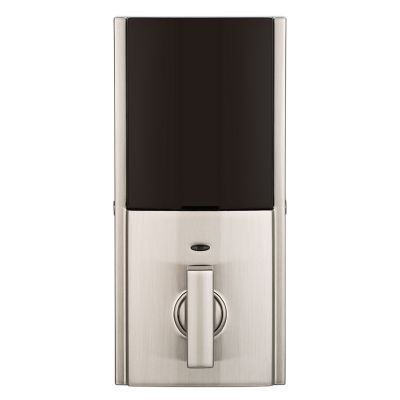 Kwikset SmartCode 914 Z-Wave Contemporary Single Cylinder Electronic Deadbolt, Satin Nickel, SmartKey Security