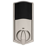 Premis Touchscreen Smart Lock Single Cylinder Venetian Bronze Electronic with Avalon Handleset and Tustin Lever