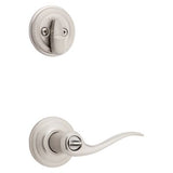 Kwikset Tustin Venetian Bronze SmartKey Single-Cylinder Deadbolt Universal Keyed Entry Door Handle Combo Pack (1 Handle and 1 Deadbolt)
