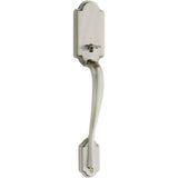 Kwikset Arlington Venetian Bronze Handle Only without Deadbolt with Hancock Door Knob