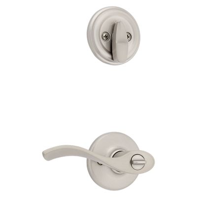 Kwikset Balboa Venetian Bronze Entry Lock and Single Cylinder Deadbolt, ANSI/BHMA Grade 3, 1-3/4 in
