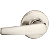 Kwikset Delta Satin Chrome Passage Hall/Closet Door Lever