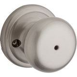 Kwikset Hancock Polished Chrome Privacy Bed/Bath Door Knob