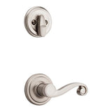 Kwikset Arlington Venetian Bronze SmartKey Single-Cylinder Deadbolt Keyed Entry Door Handleset with Lido Lever