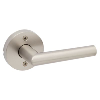 Kwikset Milan Satin Nickel Passage Hall/Closet Door Lever, Round Rose