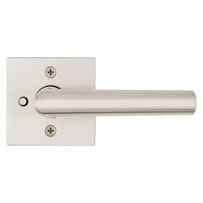 Kwikset Milan Matte Black Privacy Bed/Bath Door Lever