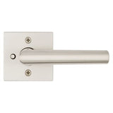 Kwikset Milan Matte Black Privacy Bed/Bath Door Lever