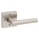 Kwikset Milan Matte Black Privacy Bed/Bath Door Lever