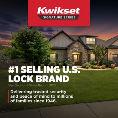 Kwikset Milan Satin Nickel Entry Door Lever with SmartKey Security