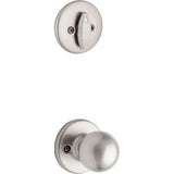 Dakota Satin Nickel Single Cylinder Door Handleset, Less Interior Pack, Featuring SmartKey Security