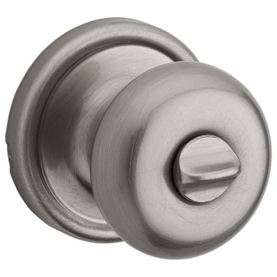 Kwikset Hancock Polished Chrome Privacy Bed/Bath Door Knob