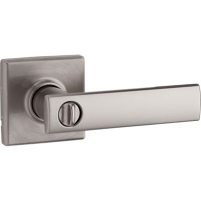 Vedani Square Venetian Bronze Entry Door Lever Featuring SmartKey Security
