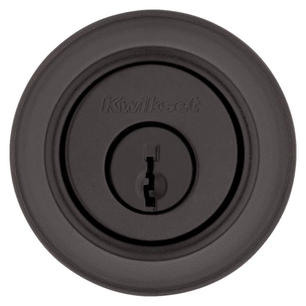 Kwikset 660 Series Venetian Bronze Single-Cylinder Deadbolt
