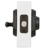 Kwikset Austin Venetian Bronze Single Cylinder Deadbolt featuring SmartKey Security with Microban Antimicrobial Technology