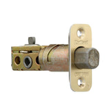 Kwikset Polished Brass Deadbolt Door Latch, Round Corner Adjustable (11776 RCAL DB 3 CP)