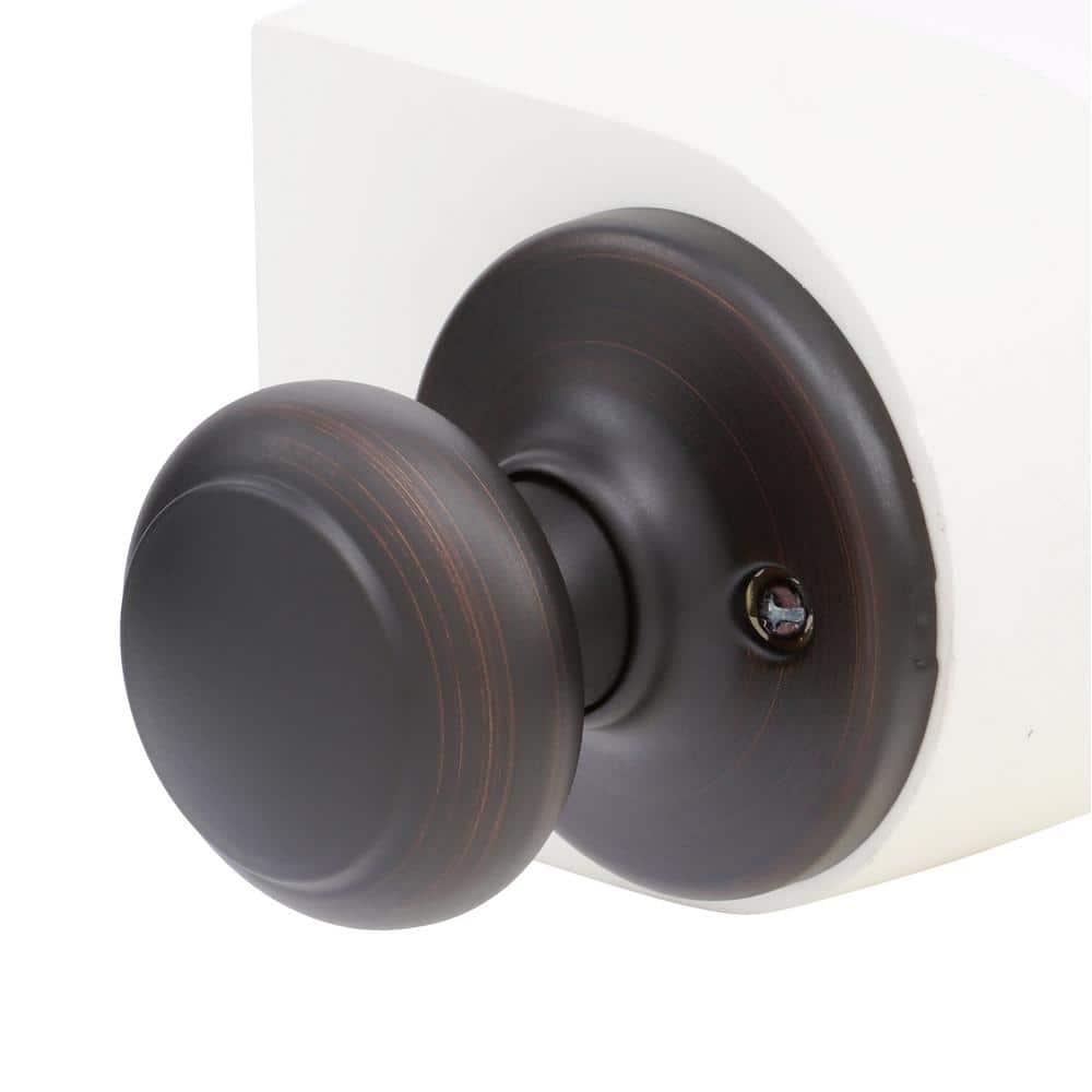 Kwikset Cove Venetian Bronze Half-Dummy Door Knob